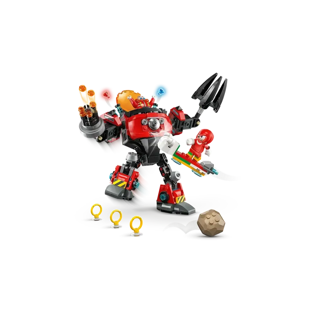 Knuckles vs. Dr. Eggman Egg Crusher Mech-LEGO-The Red Balloon Toy Store