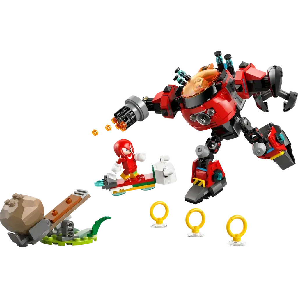 Knuckles vs. Dr. Eggman Egg Crusher Mech-LEGO-The Red Balloon Toy Store