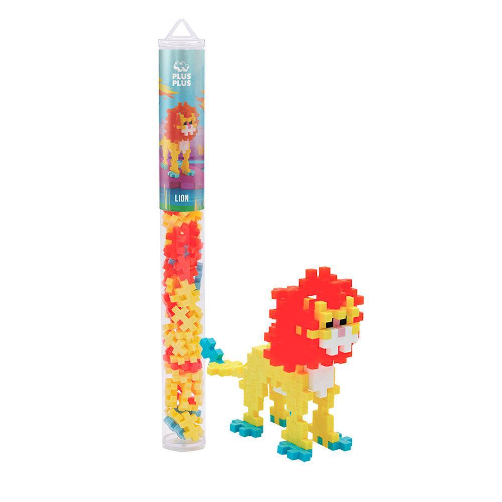 Lemon Lion Tube-Plus-Plus-The Red Balloon Toy Store