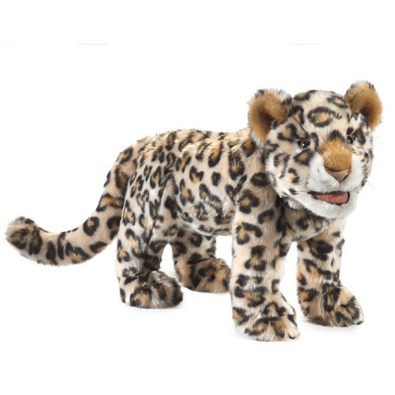 Leopard Cub Puppet-Folkmanis-The Red Balloon Toy Store