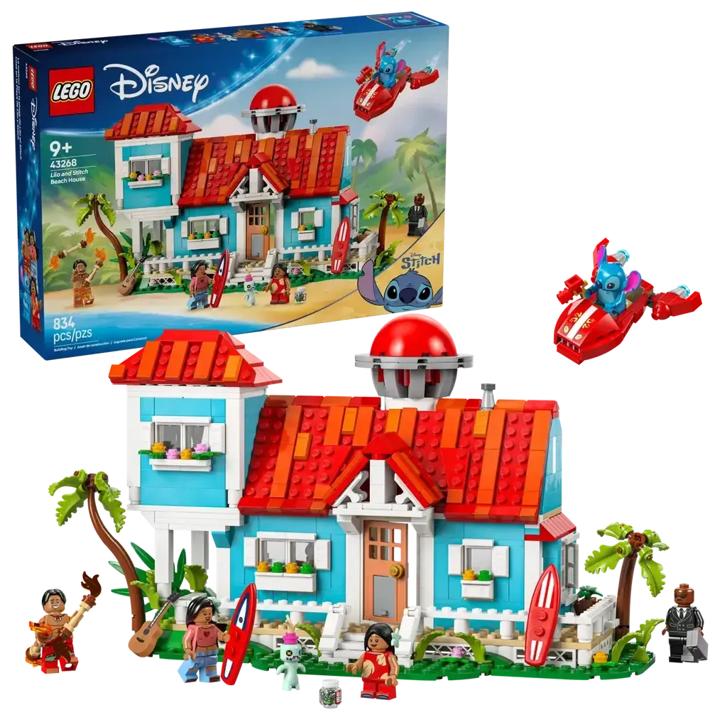 Lilo and Stitch Beach House-LEGO-The Red Balloon Toy Store