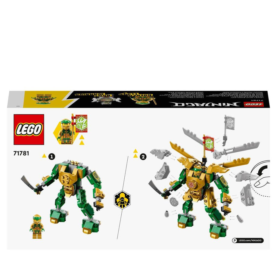 LEGO Ninjago: Lloyd\'s Mech Battle EVO (71781) – The Red Balloon Toy Store