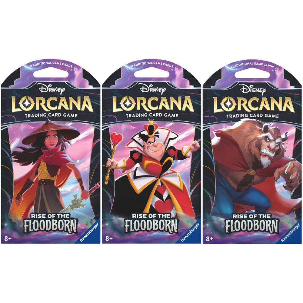 Lorcana Rise of the Floodborn Sleeved Booster Pack Lorcana Rise of the Floodborn Sleeved Booster Pack