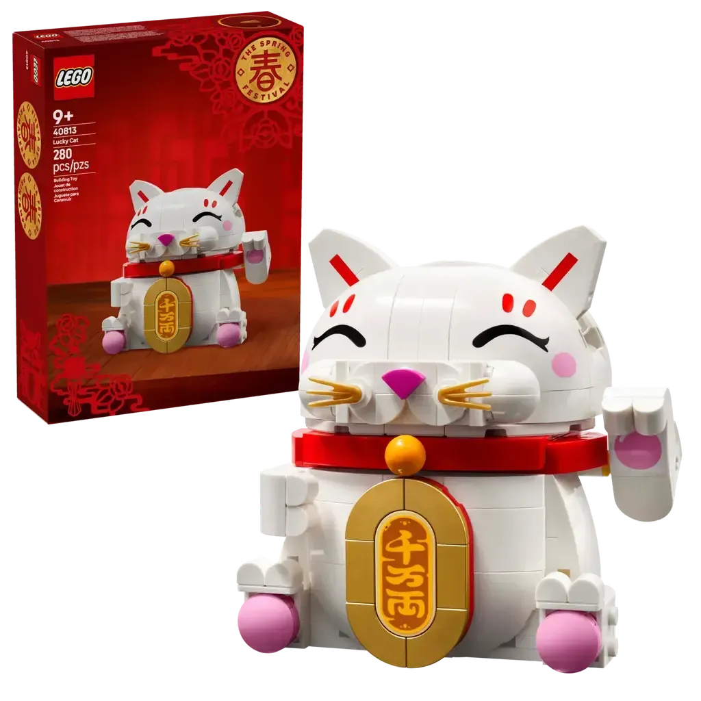 Lucky Cat-LEGO-The Red Balloon Toy Store