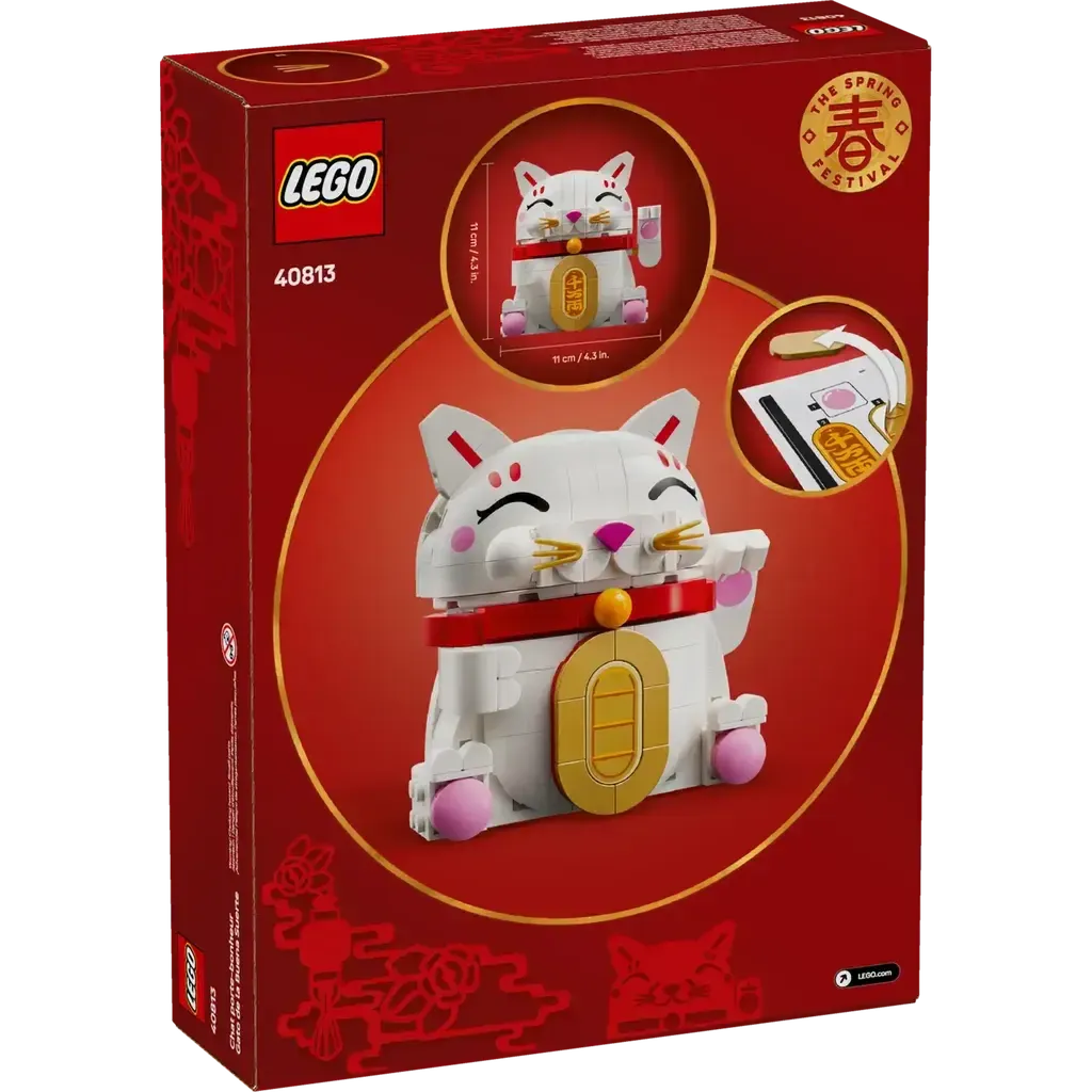 Lucky Cat-LEGO-The Red Balloon Toy Store