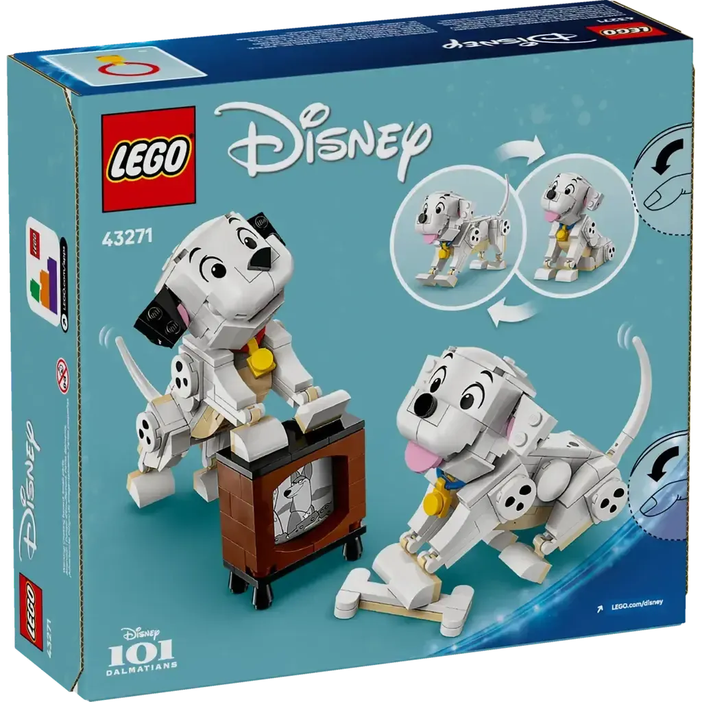 Lucky & Penny 101 Dalmatians Puppies-LEGO-The Red Balloon Toy Store