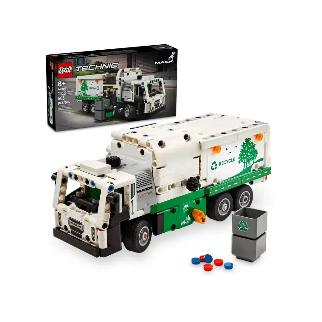Mack® LR Electric Garbage Truck-LEGO-The Red Balloon Toy Store