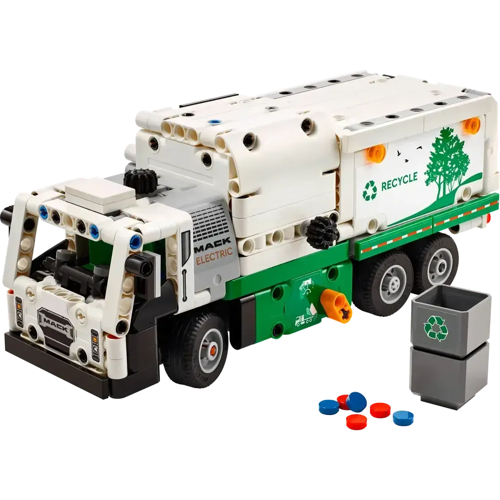 Mack® LR Electric Garbage Truck-LEGO-The Red Balloon Toy Store