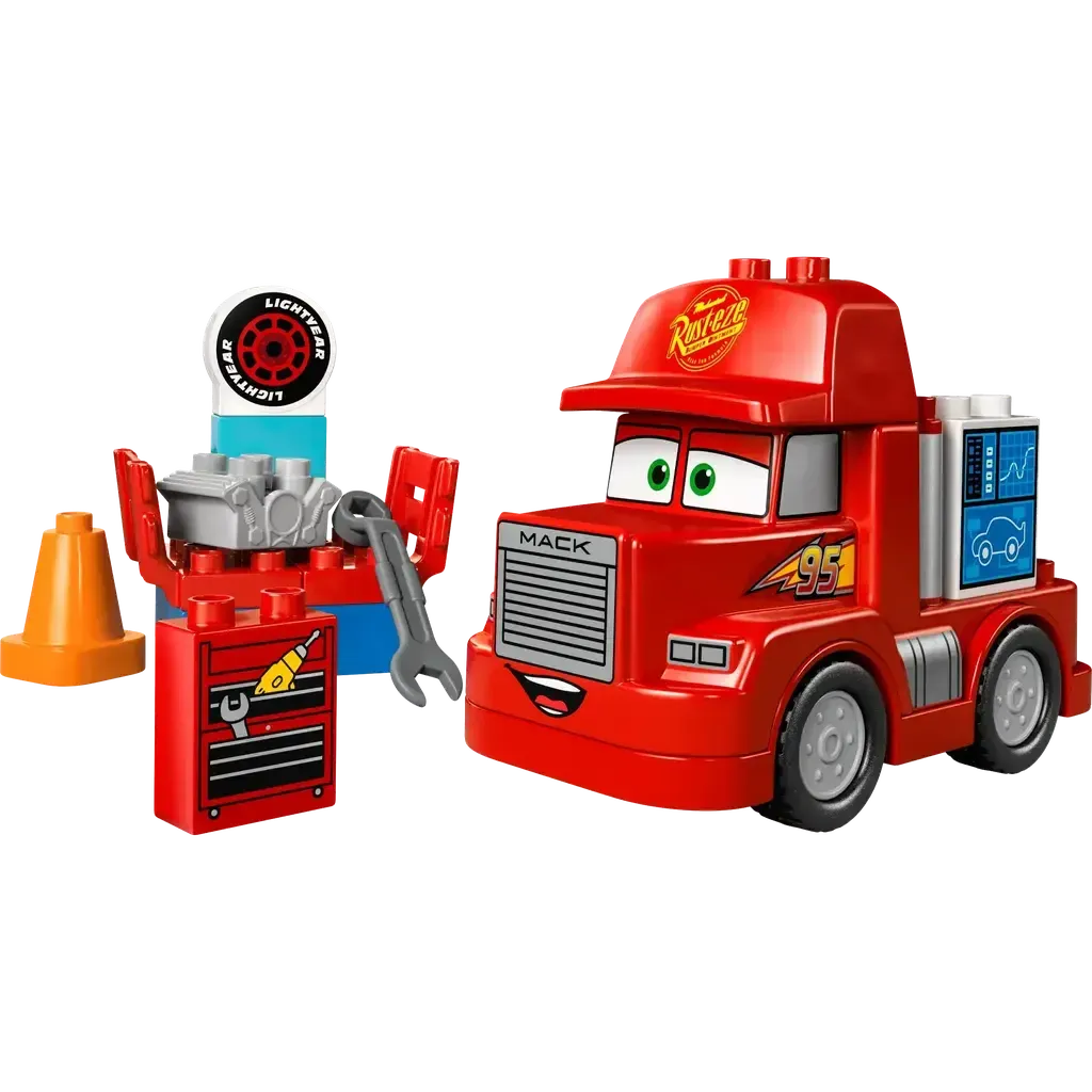 Mack at the Race-LEGO-The Red Balloon Toy Store