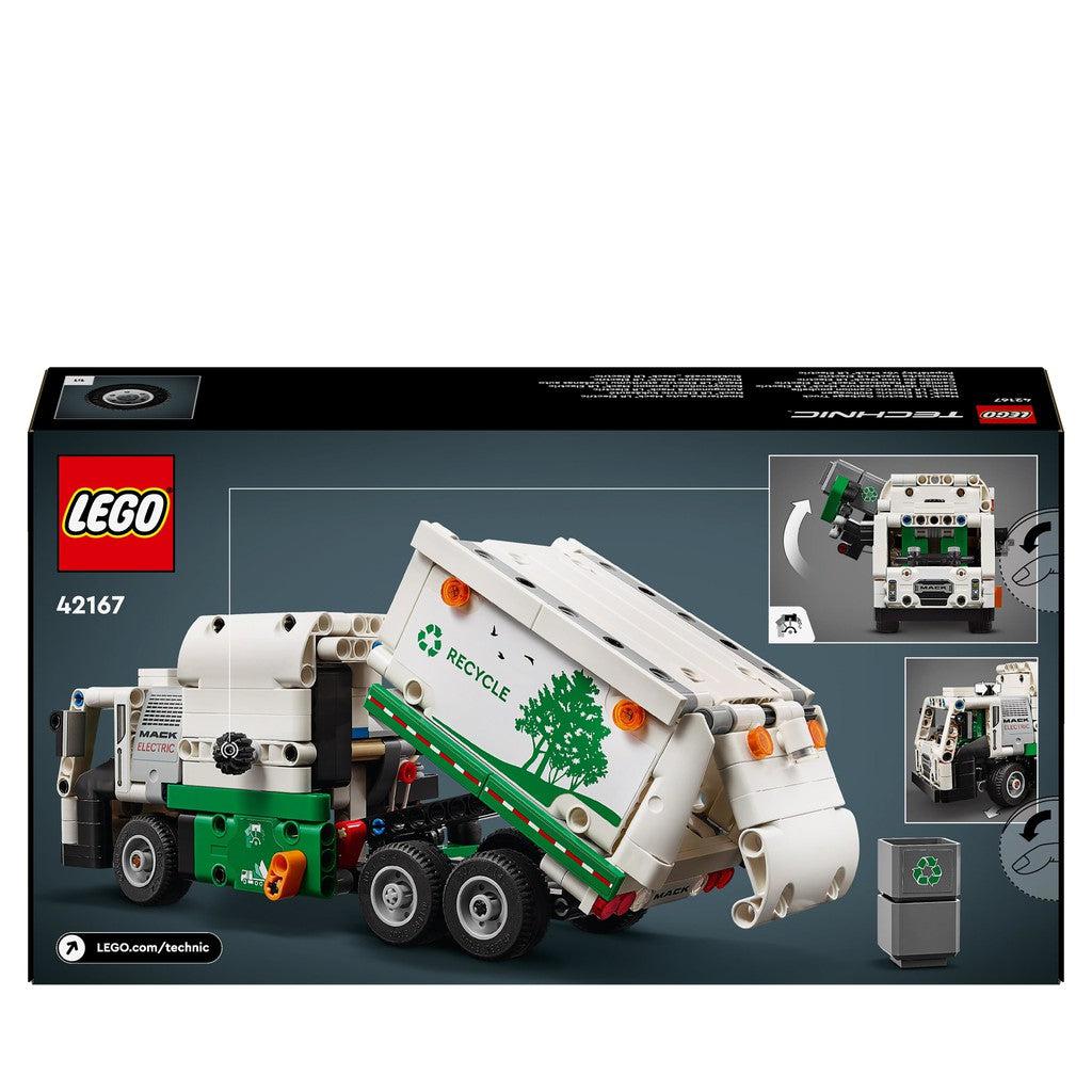 Mack® LR Electric Garbage Truck-Building-The Red Balloon Toy Store