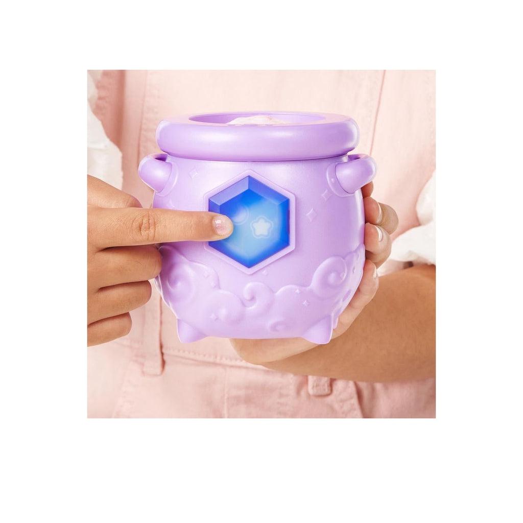 When you rub the blue gem on the cauldron, it shows the Mixling's rarity.