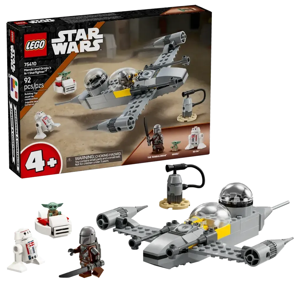 Mando and Grogu's N-1 Starfighter-LEGO-The Red Balloon Toy Store