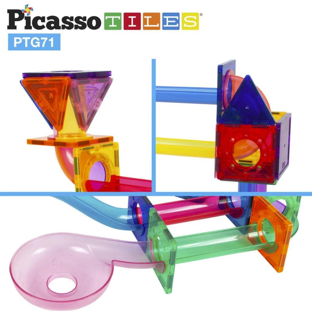 Marble Run Track 71pc-Picasso Tiles-The Red Balloon Toy Store