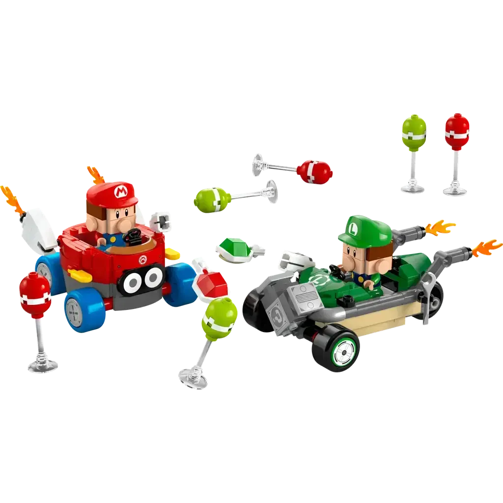 Mario Kart - Baby Mario vs. Baby Luigi-LEGO-The Red Balloon Toy Store