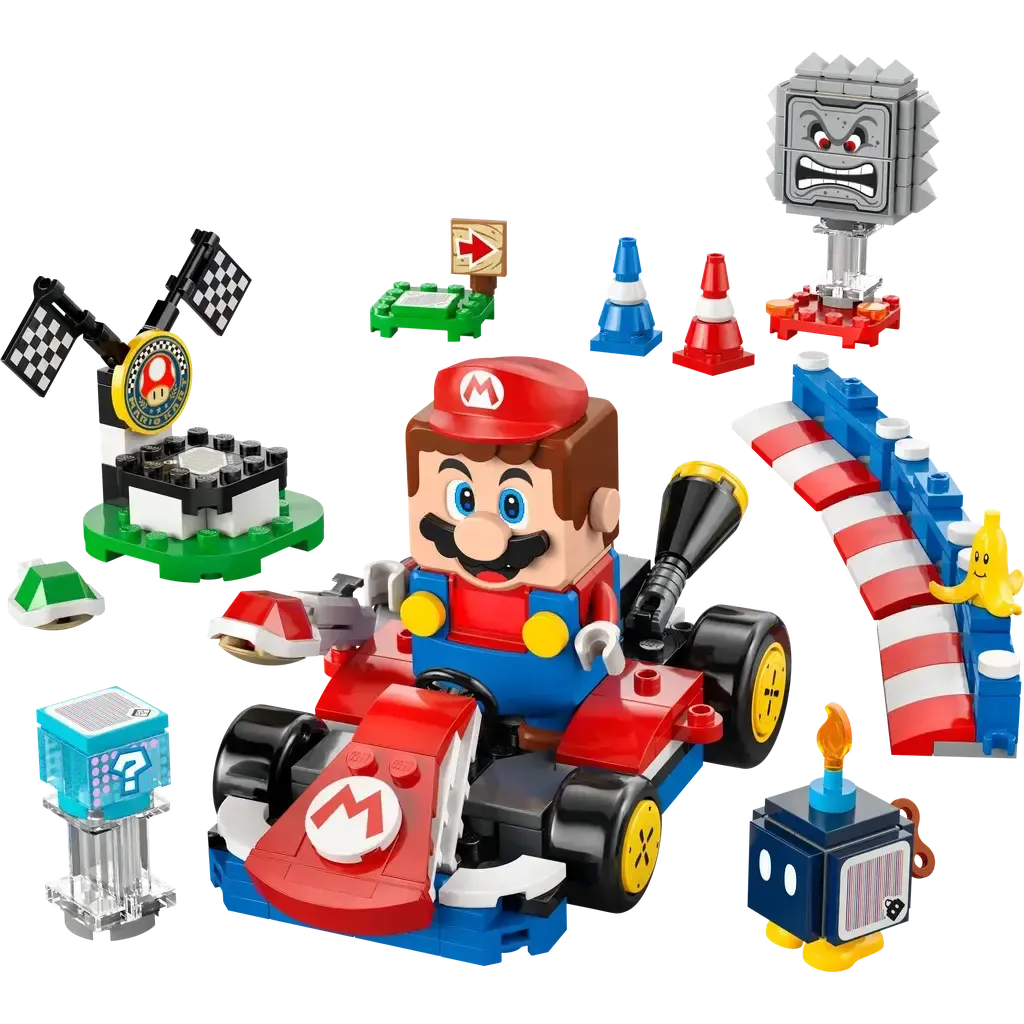 Mario Kart - Interactive LEGO Mario & Standard Kart-LEGO-The Red Balloon Toy Store