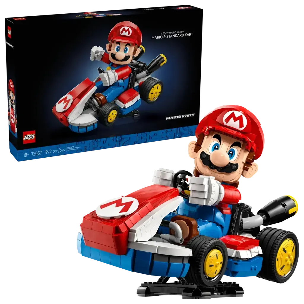Mario & Standard Kart Mario Kart-LEGO-The Red Balloon Toy Store