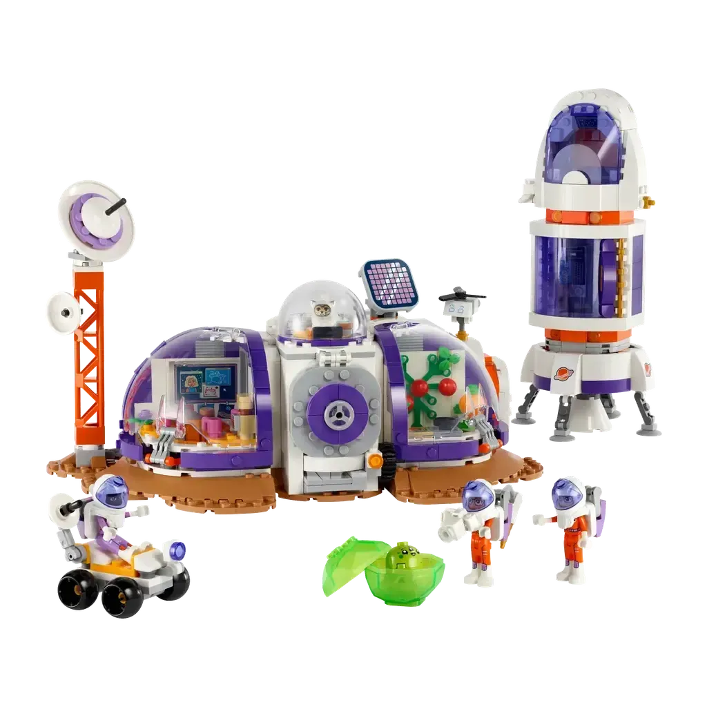 Mars Space Base and Rocket-LEGO-The Red Balloon Toy Store