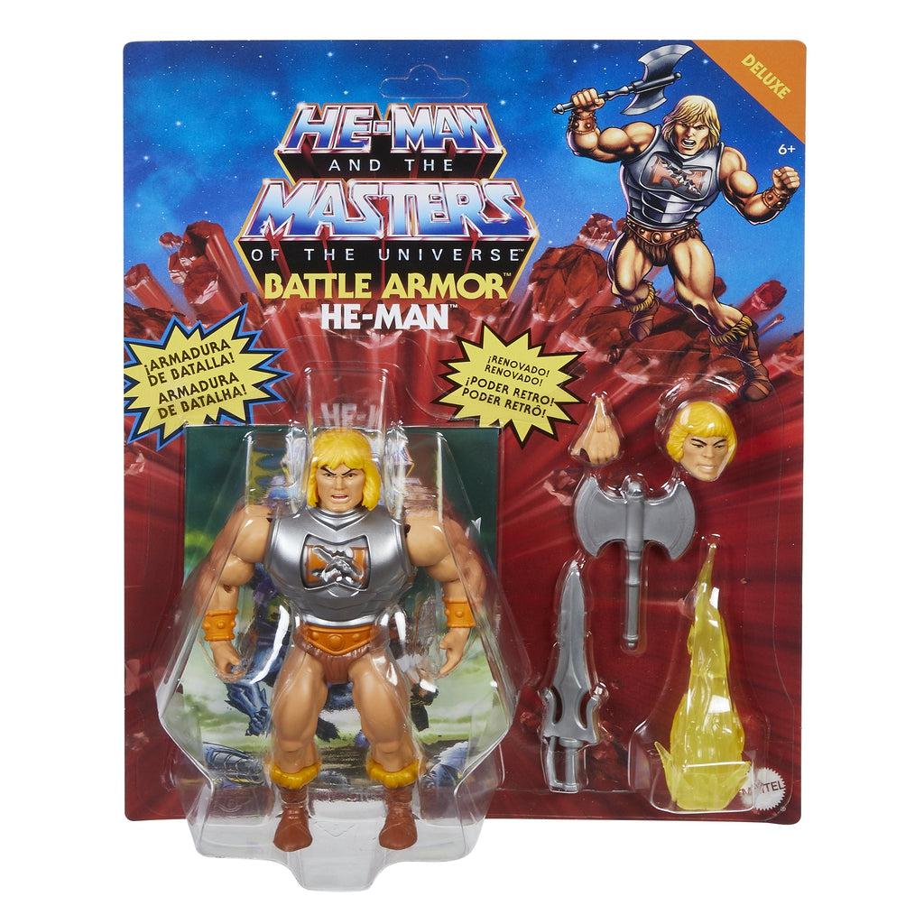 Image of the He-Man with battle armor figurine.