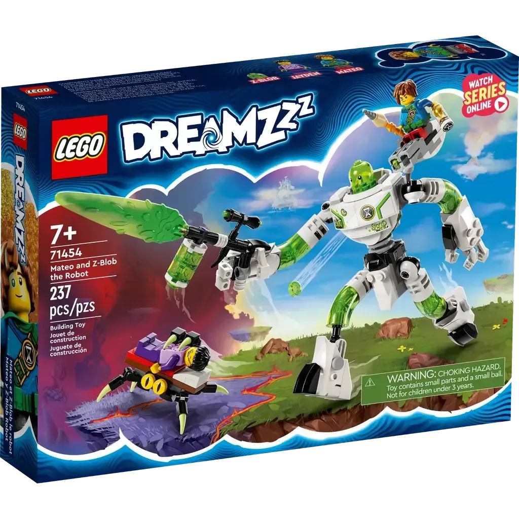 Mateo and Z-Blob the Robot-LEGO-The Red Balloon Toy Store