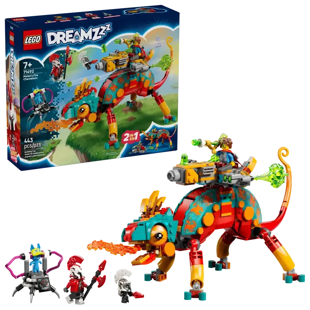Mateo's Fire Chameleon-LEGO-The Red Balloon Toy Store