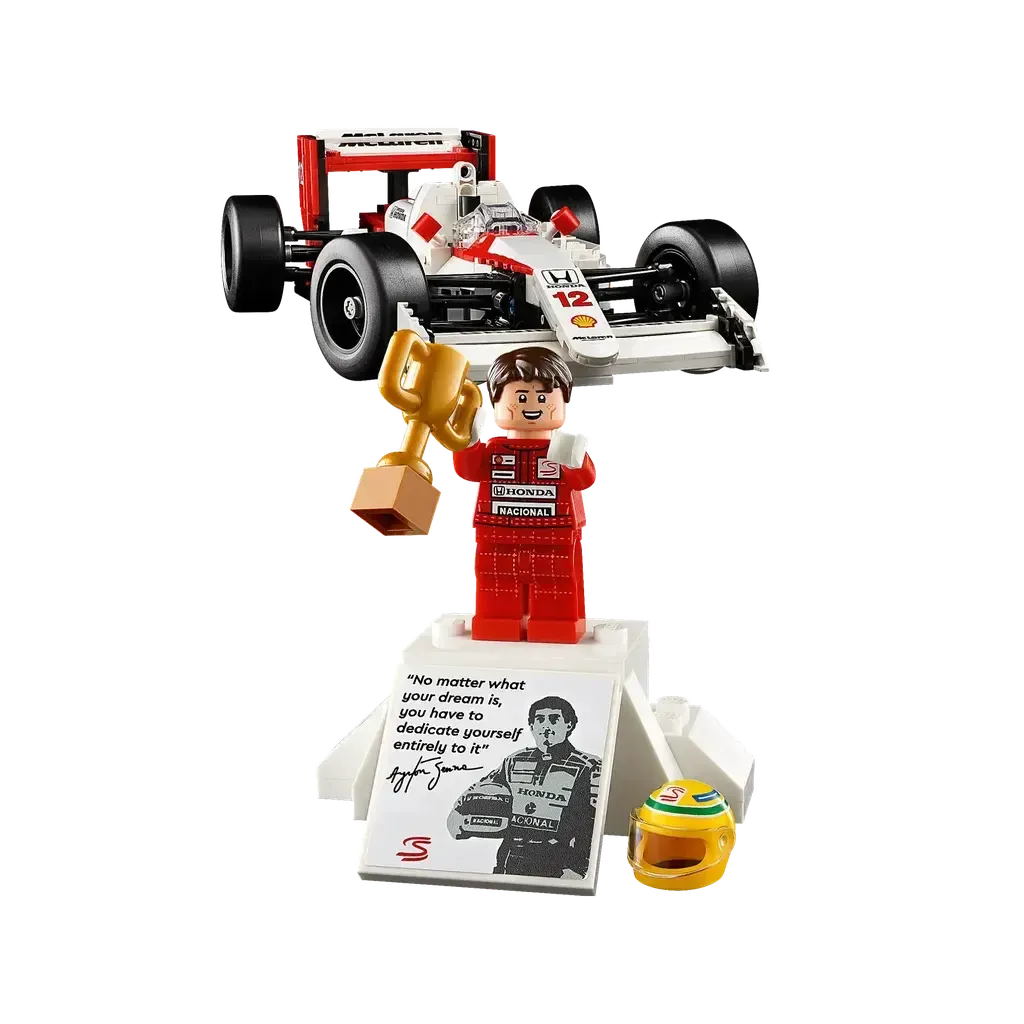 McLaren MP4/4 & Ayrton Senna-LEGO-The Red Balloon Toy Store