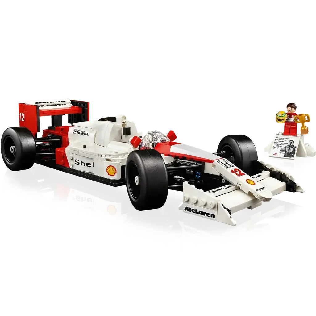 McLaren MP4/4 & Ayrton Senna-LEGO-The Red Balloon Toy Store