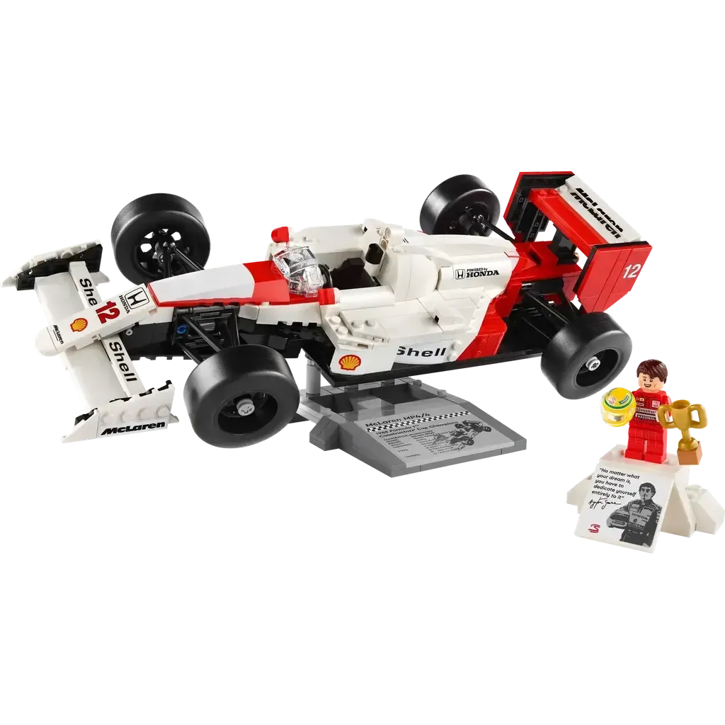 McLaren MP4/4 & Ayrton Senna-LEGO-The Red Balloon Toy Store