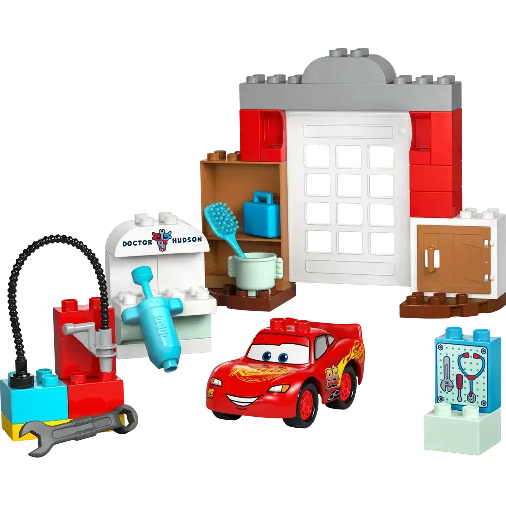 McQueen's Visit to Doc's Garage-LEGO-The Red Balloon Toy Store