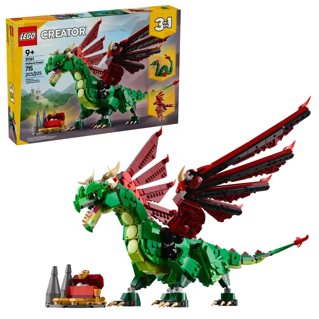 Medieval Dragon-LEGO-The Red Balloon Toy Store