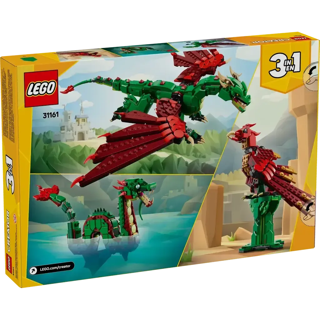 Medieval Dragon-LEGO-The Red Balloon Toy Store
