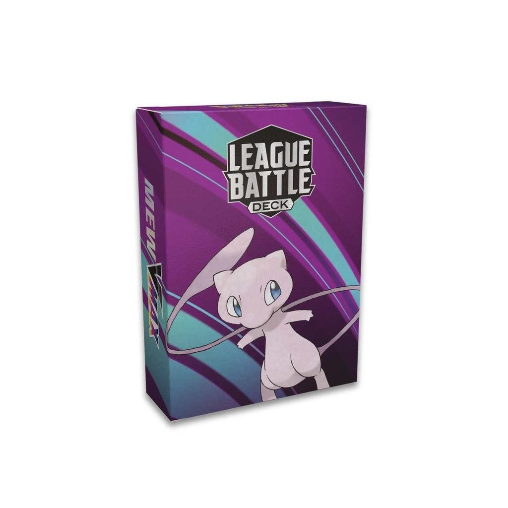 Image of the case for the cards included in the Pokemon deck pack.