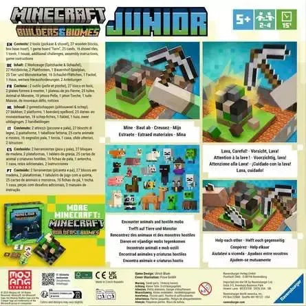 Minecraft Junior Board Game-Ravensburger-The Red Balloon Toy Store