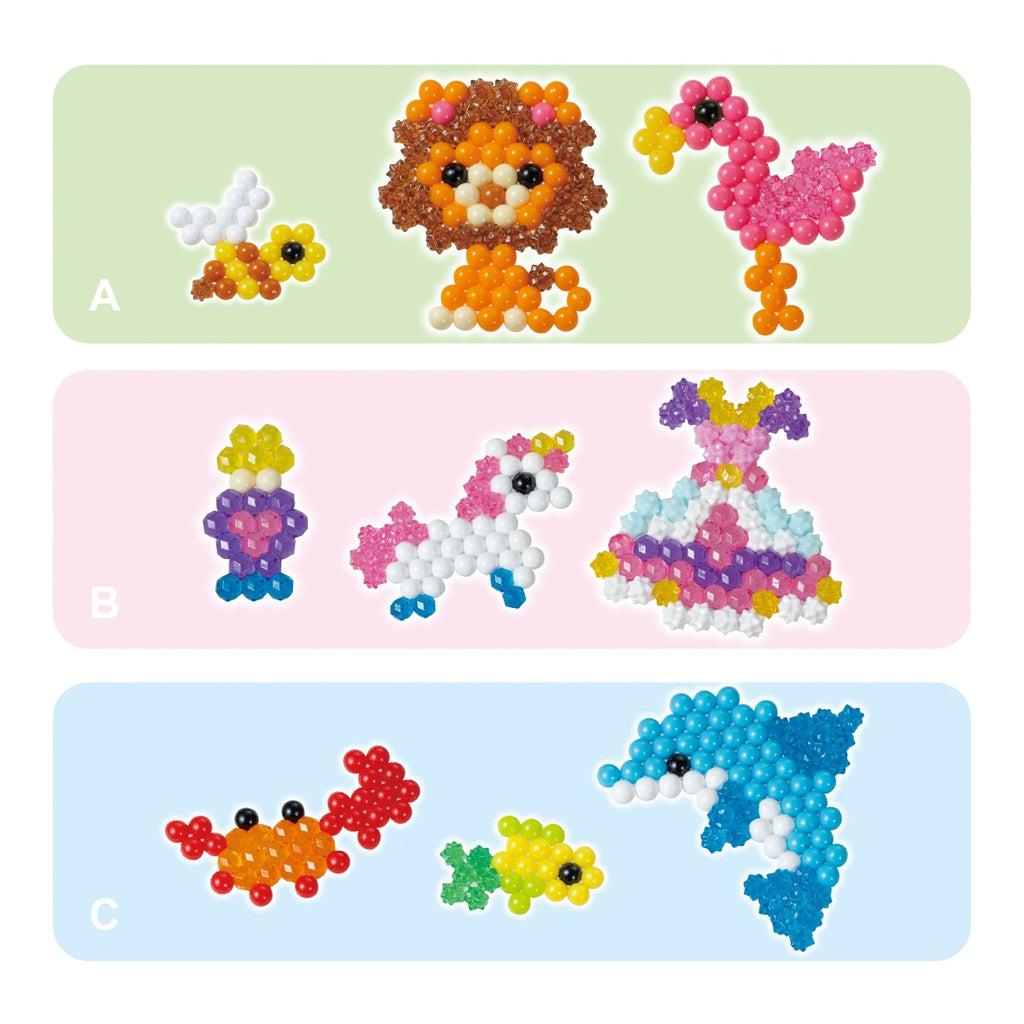 some examples of soome options in the play packs, someone could get a pack for a lion, a unicorn, or a dolphin.