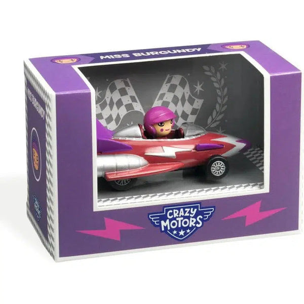 Miss Burgundy Crazy Motors - Djeco – The Red Balloon Toy Store