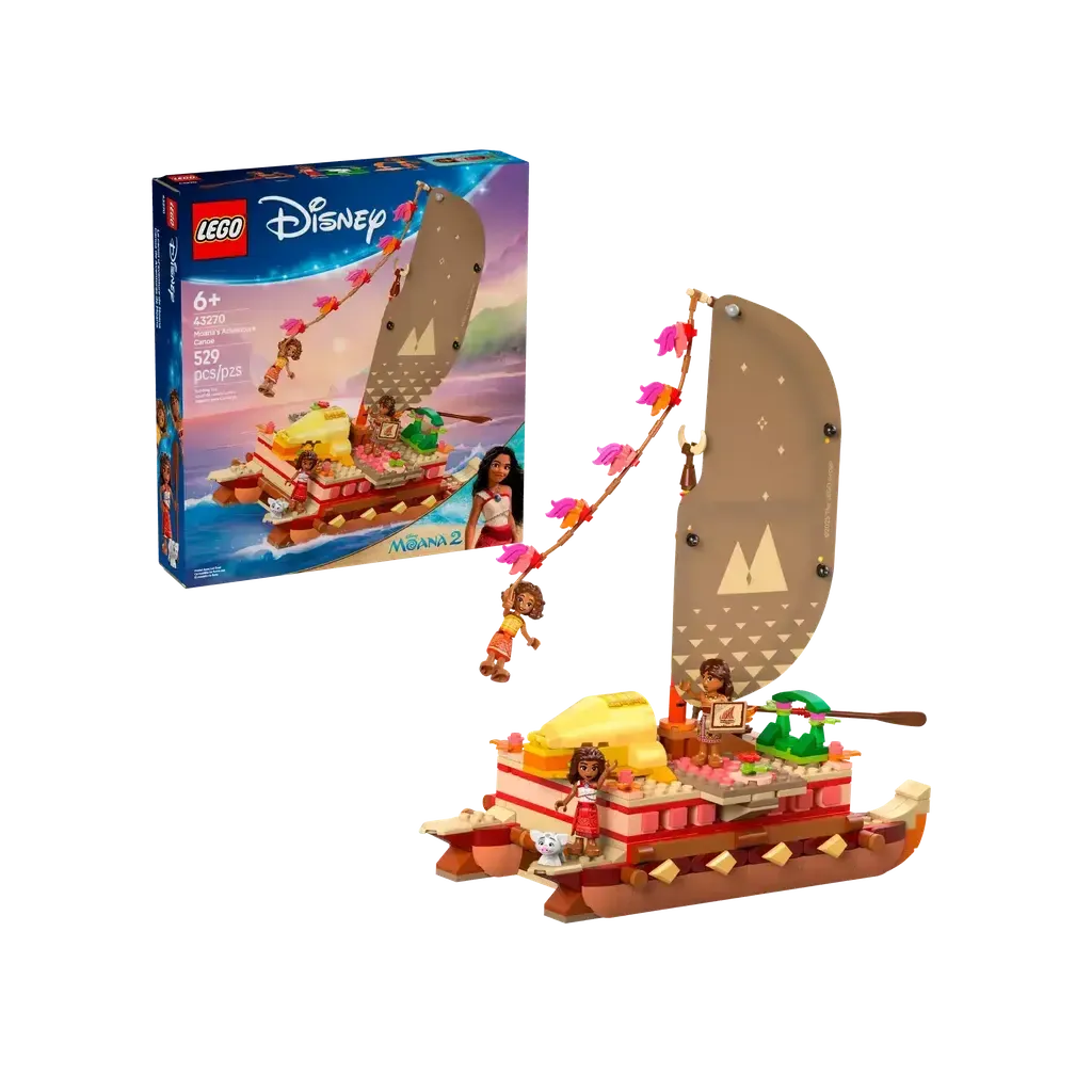 Moana's Adventure Canoe-LEGO-The Red Balloon Toy Store