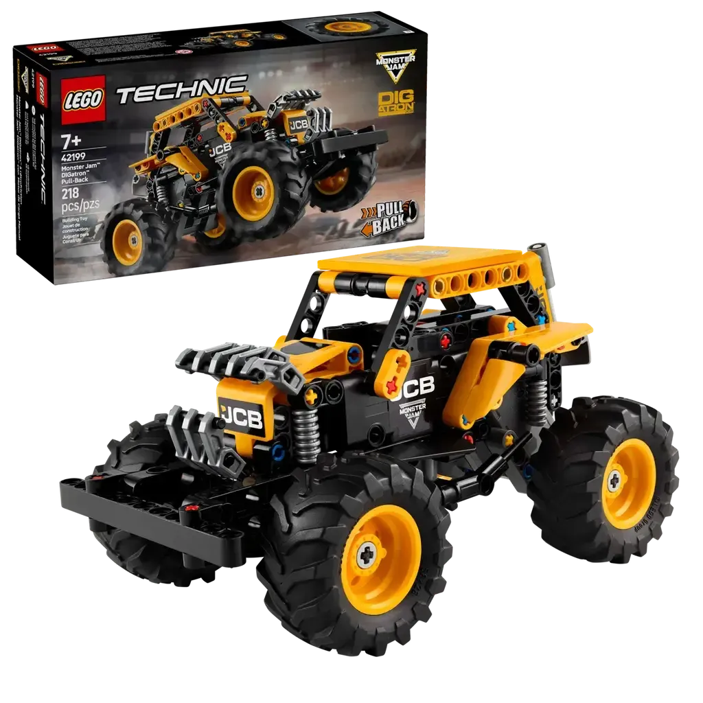 Monster Jam DIGatron Pull-Back-LEGO-The Red Balloon Toy Store