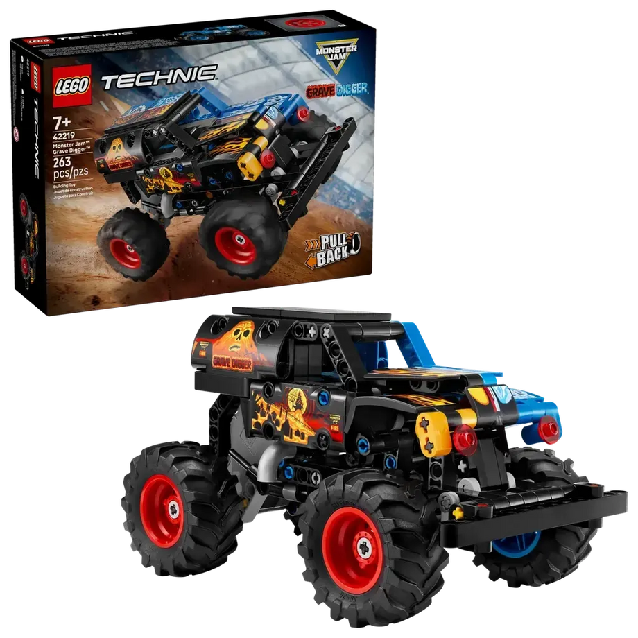 Monster Jam Grave Digger Fire and Ice – The Red Balloon Toy Store