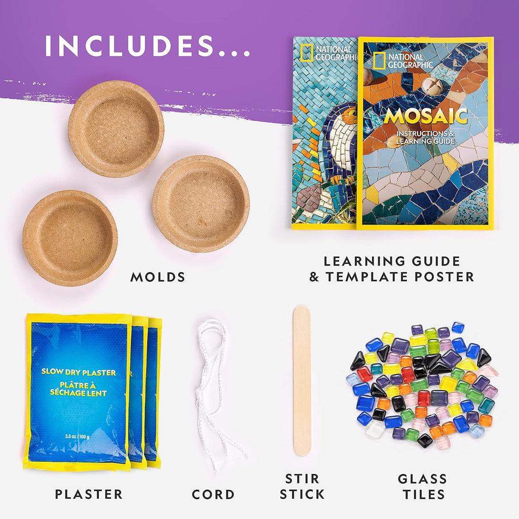 Mosaic Craft Kit-National Geographic-The Red Balloon Toy Store