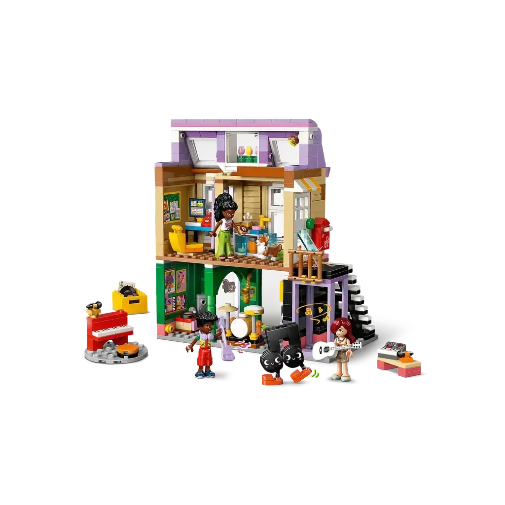 Music Store & Apartment-LEGO-The Red Balloon Toy Store