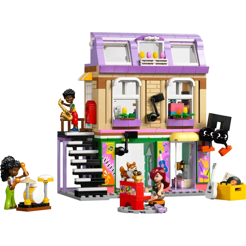 Music Store & Apartment-LEGO-The Red Balloon Toy Store