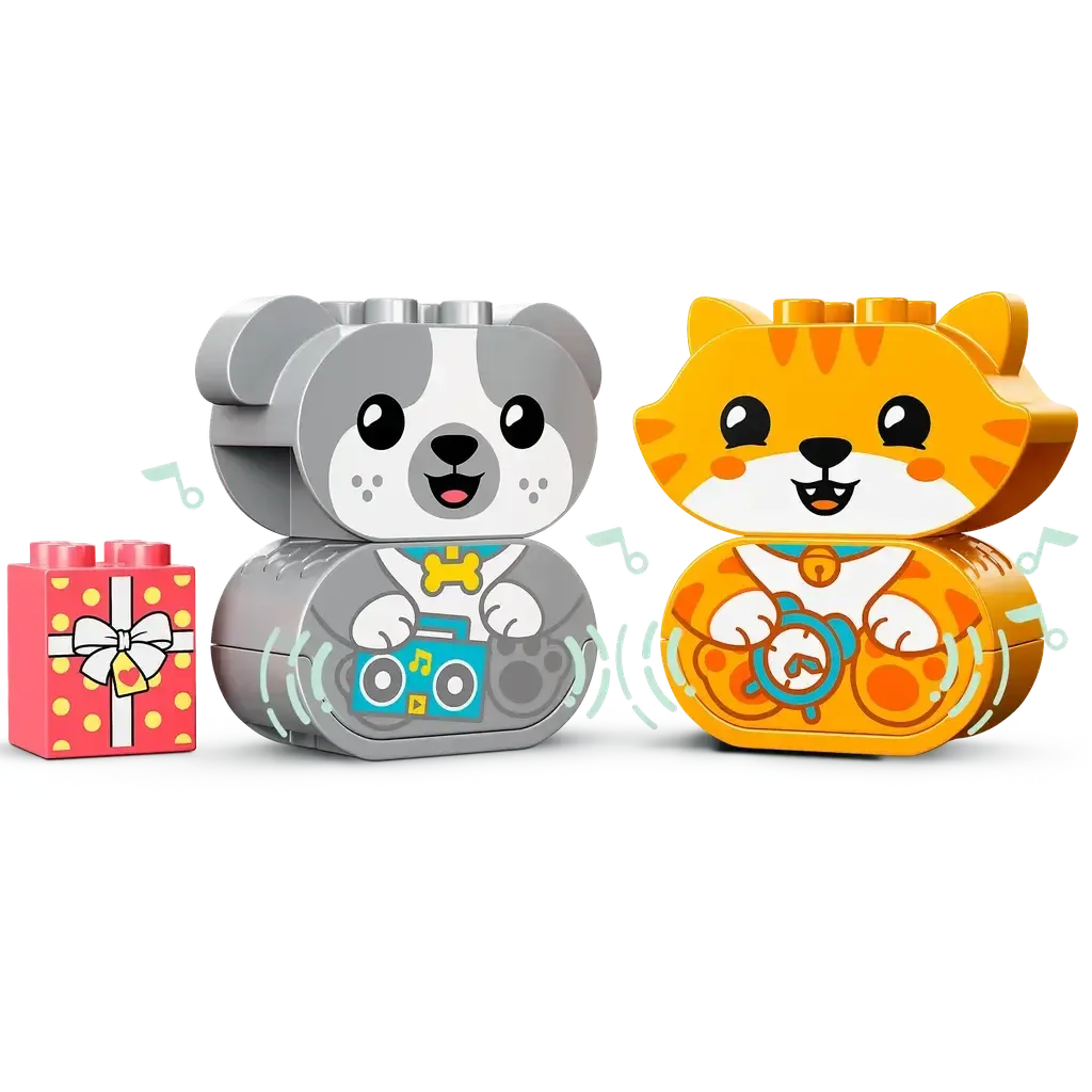 My First Puppy & Kitten With Sounds-LEGO-The Red Balloon Toy Store