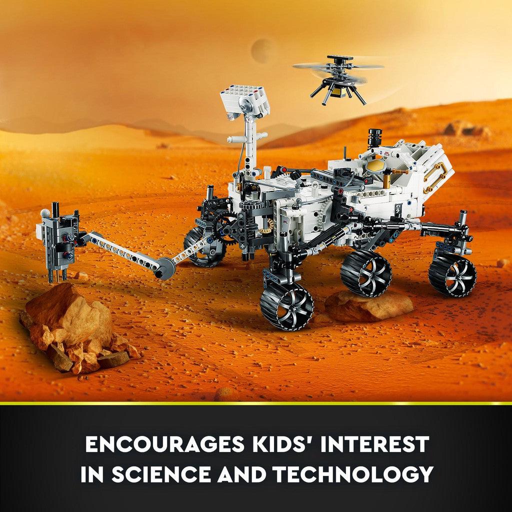 encourages kids' interest in science and technology