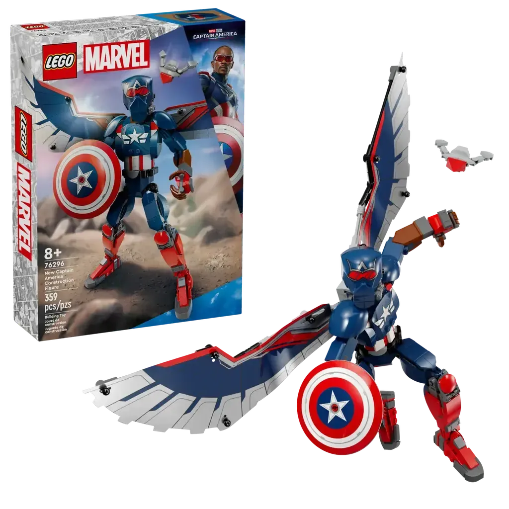 New Captain America Construction Figure-LEGO-The Red Balloon Toy Store