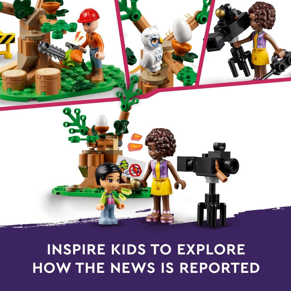 inspire kids to explore how the news is reported