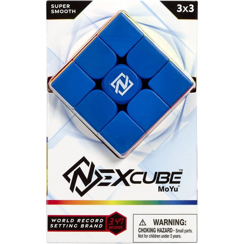 Image of the packaging for the Nexcube 3x3 Classic. Part of the front is made from clear plastic so you can see the included cube inside.