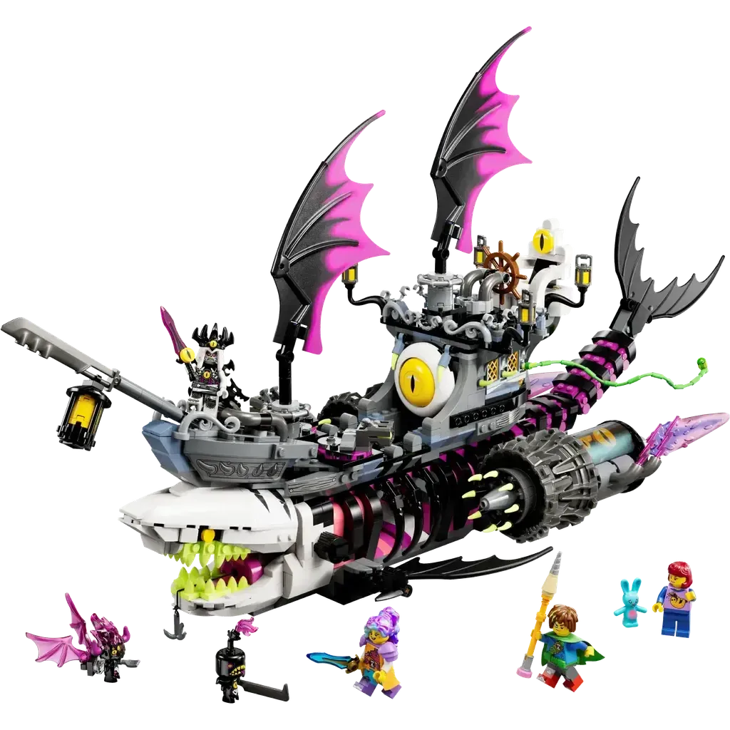 Nightmare Shark Ship-LEGO-The Red Balloon Toy Store