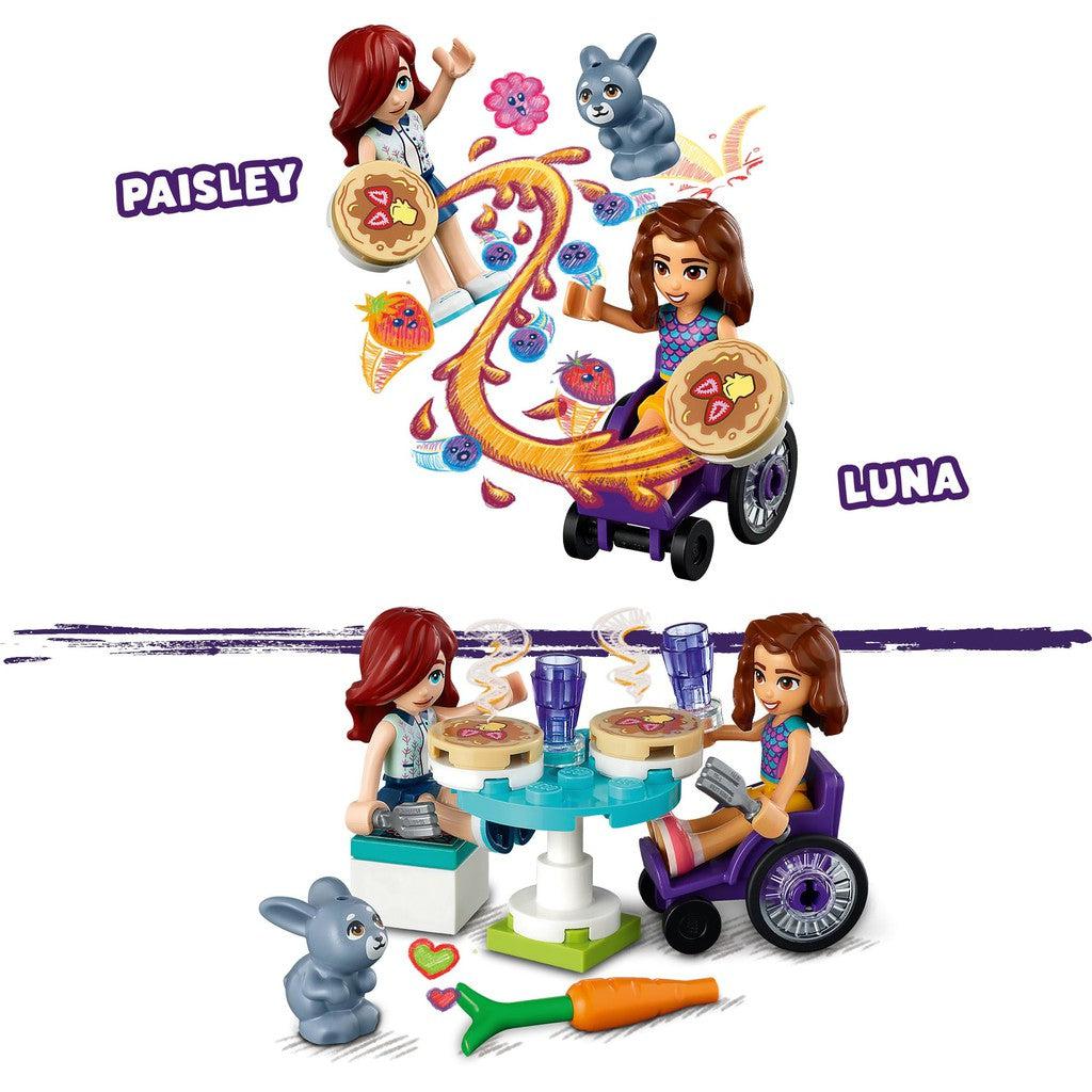 help Luna and Paisley make a pancake shop