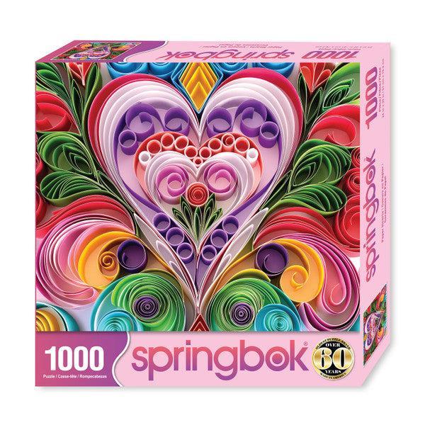 Paper Hearts-Springbok puzzles-The Red Balloon Toy Store