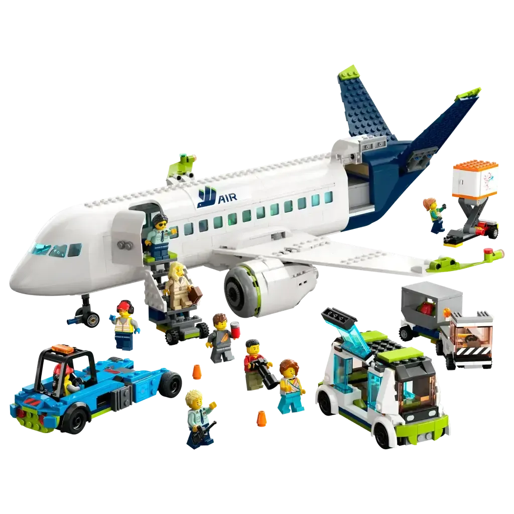 Passenger Airplane-LEGO-The Red Balloon Toy Store