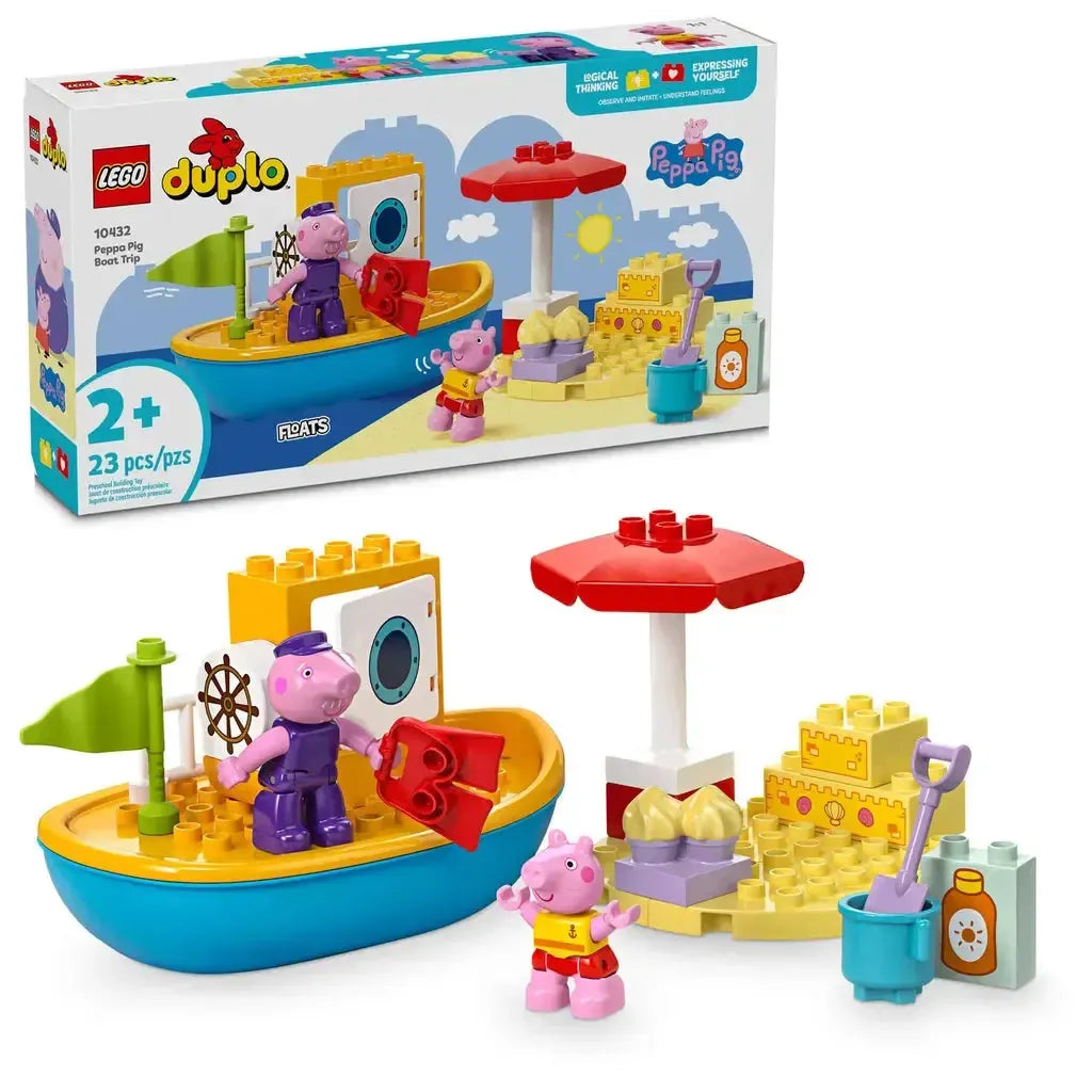 Peppa Pig Boat Trip-LEGO-The Red Balloon Toy Store